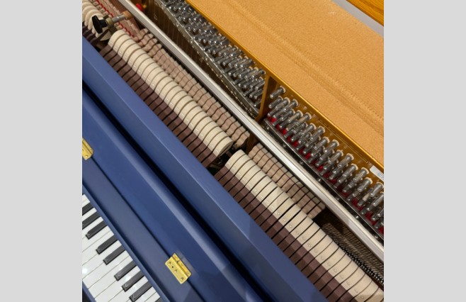 Reid Sohn Hornblower Blue RS115 Upright Piano, Used - All Inclusive Premium Package (SN:IJ0A00949) - Image 10